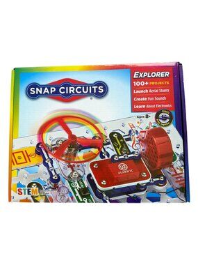 Snap Circuits Exploror (100 Projects) STEM-Ages 8+-GUC
